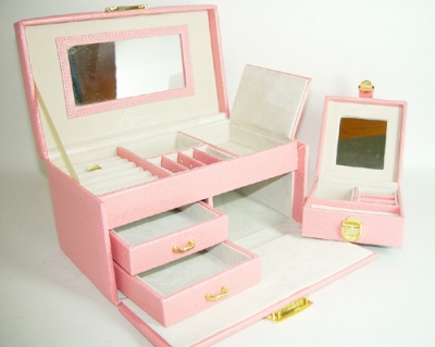 珠寶收藏盒-粉紅
