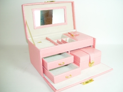 珠寶收藏盒-粉紅