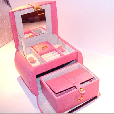 珠寶收藏盒-粉色